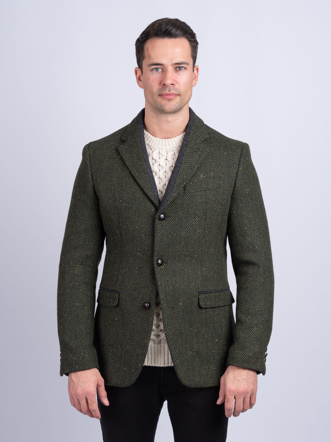 Tweed blazer jacket sale