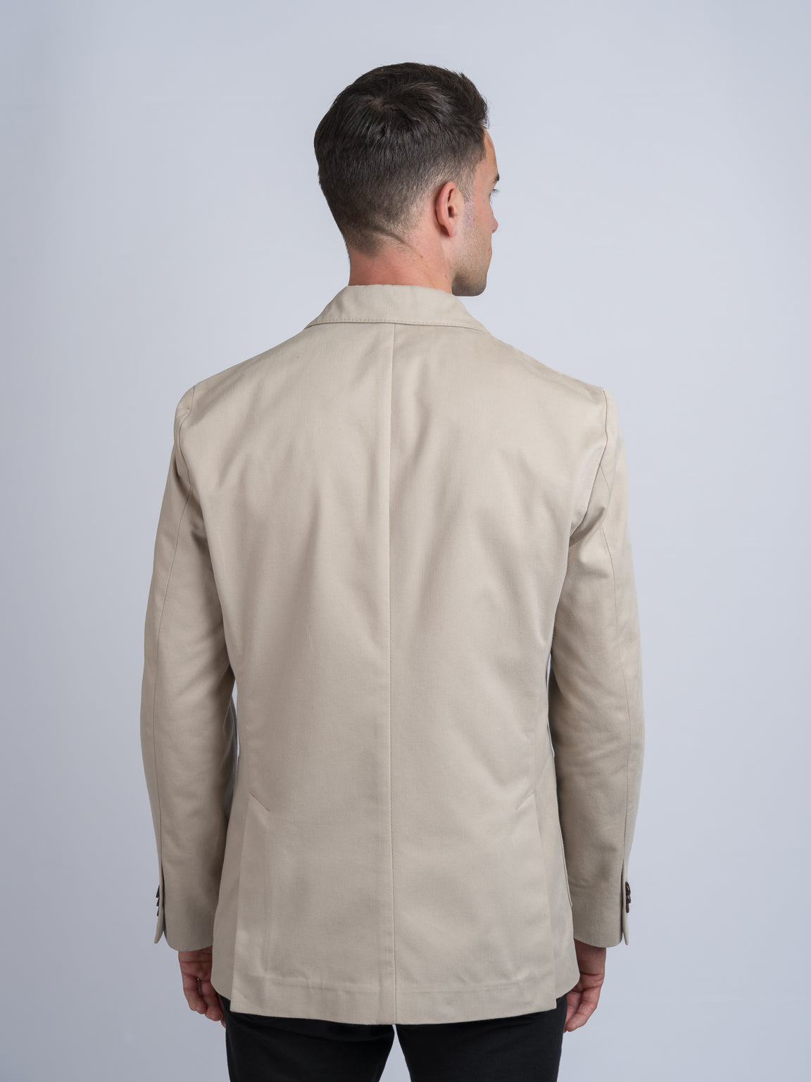 Mens cotton blazer jacket sale