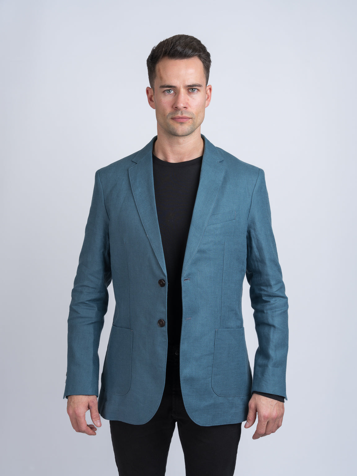 Men s Irish Linen Seafoam Blazer Irish Linen Sports Coat celtictweed