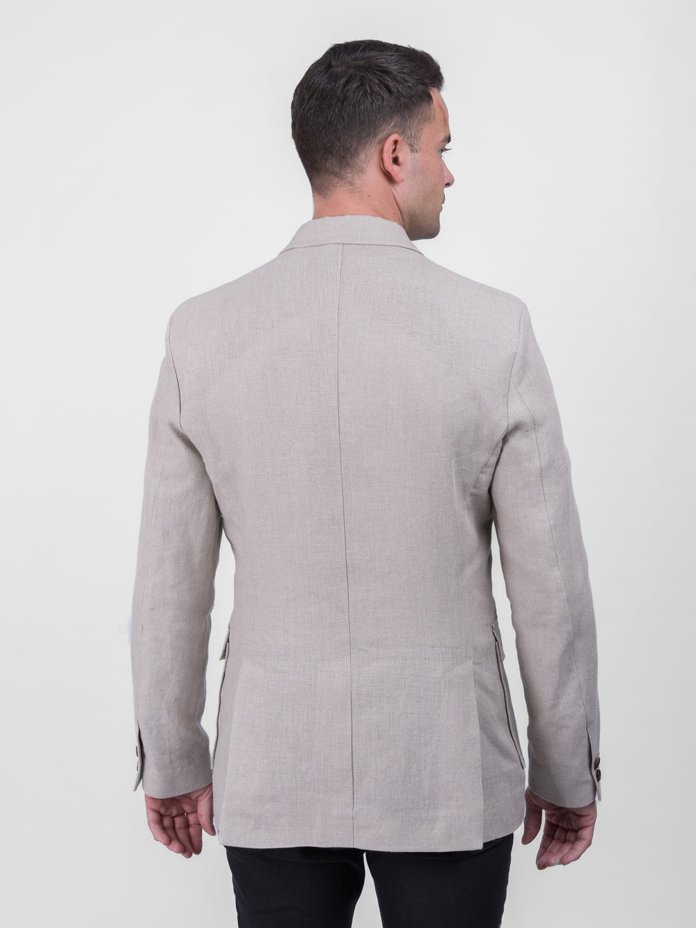 Irish Linen Safari Style Jacket