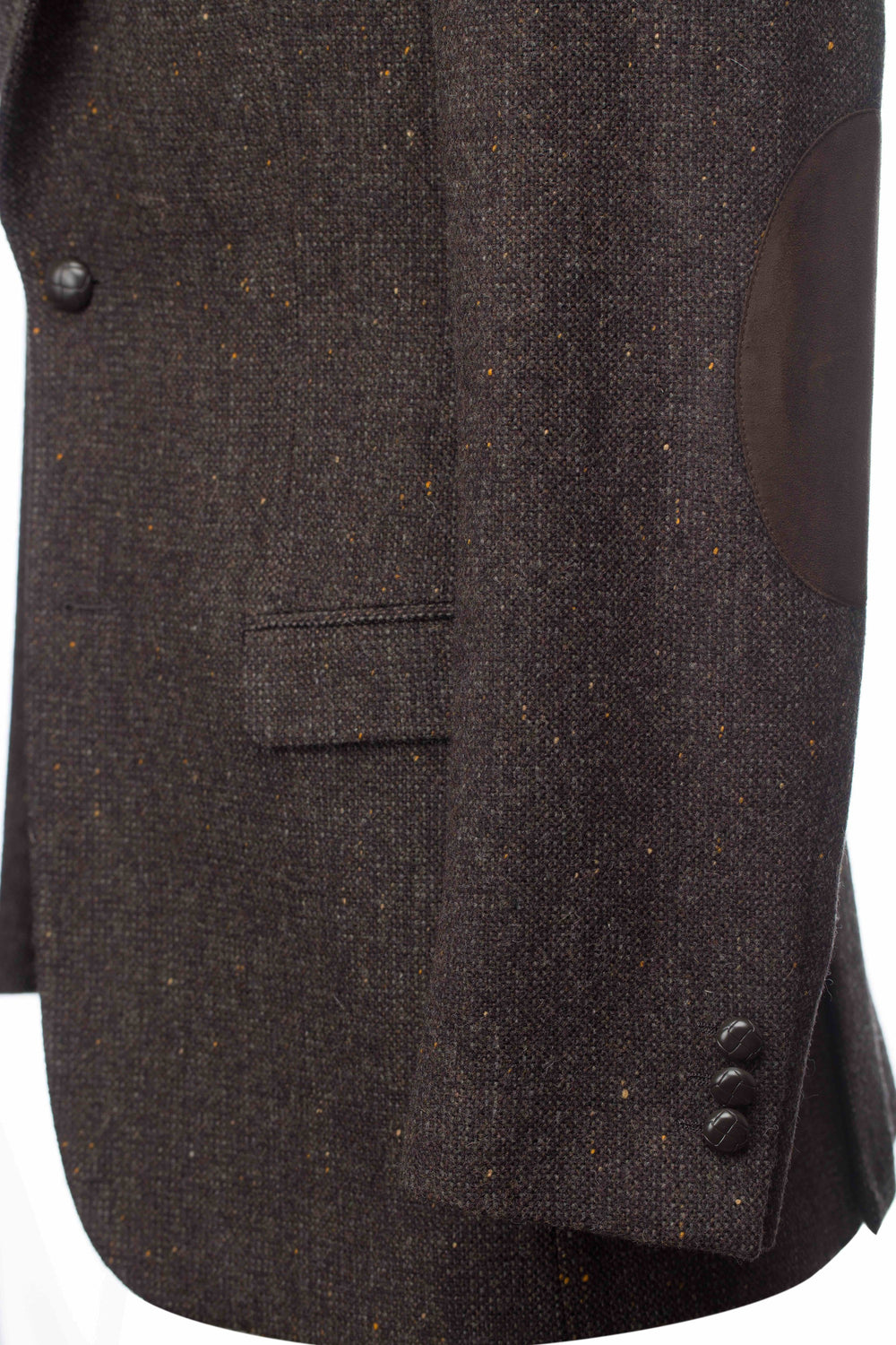 Braune Dichterjacke von James Stephens