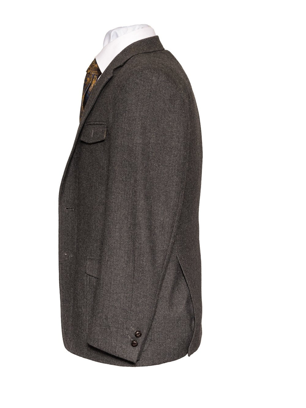 Swift – Tweedjacke und Blazer in Slim Fit, Grau