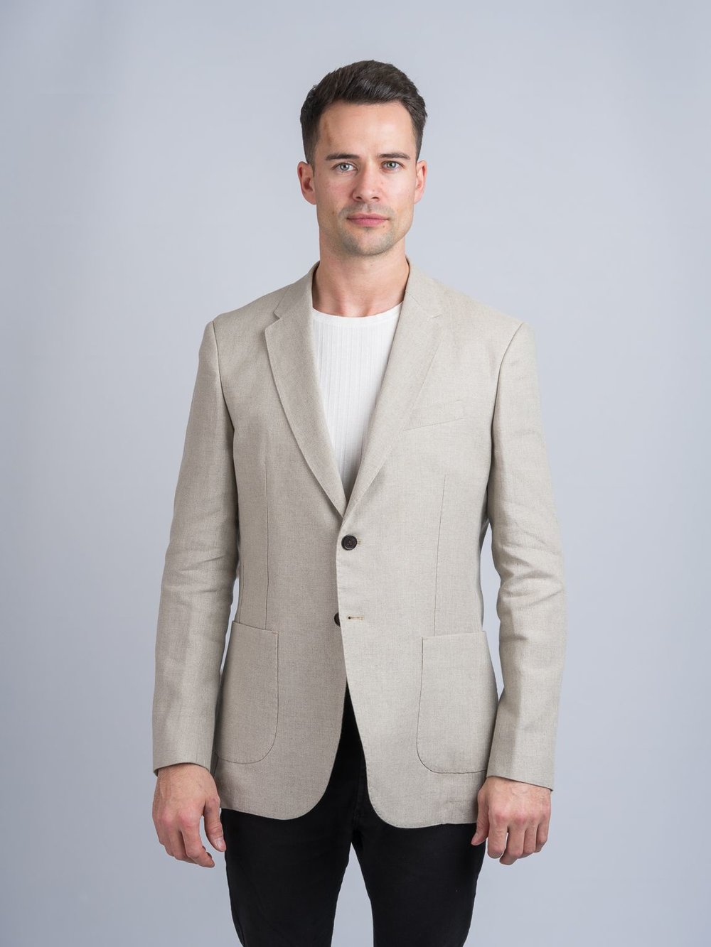 Natural Irish Linen Blazer and Jacket