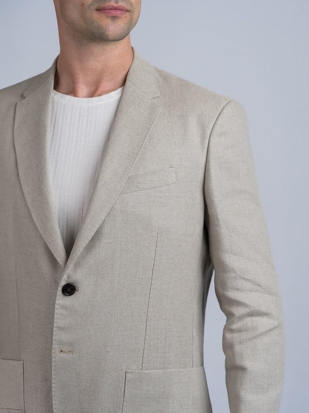 Natural Irish Linen Blazer and Jacket